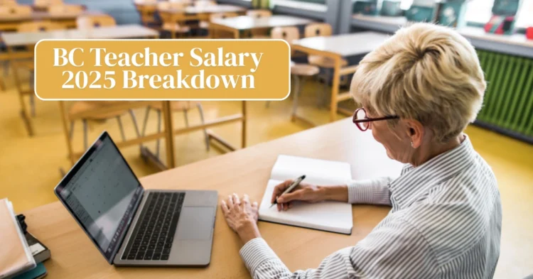 BC Teacher Salary 2025 Breakdown